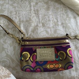 Coach wristlet/small purse