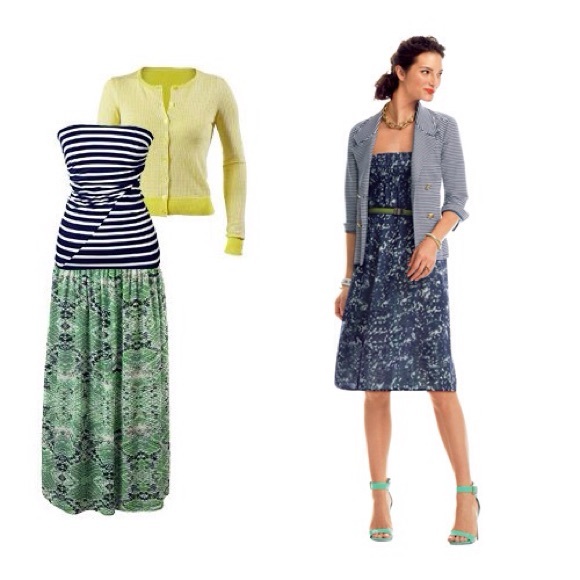 💙💚 CAbi Reversible Skirt/Dress NWOTs💚💙