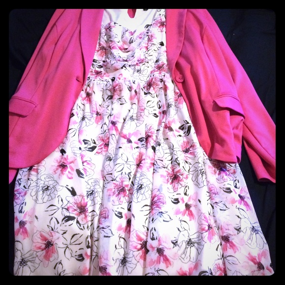 Torrid Chiffon Flower Dress