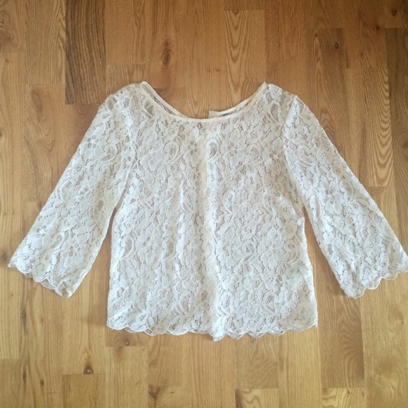 All lace top