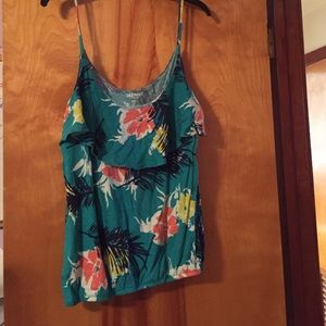 Old Navy floral shirt