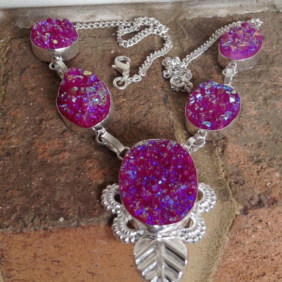 Magnificent Titanium 925 Necklace. - Picture 2 of 3