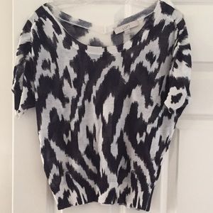 FINAL PRICE - LOFT okay print light sweater top