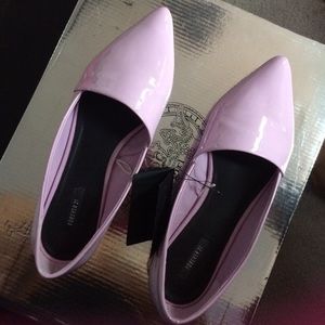 F21 Purple Pointy Flats