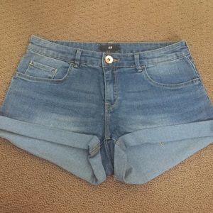 H&M jean shorts