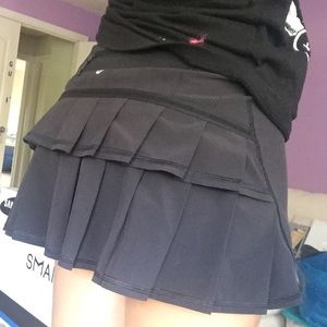 Lululemon's Pace Setter Skirt in Black