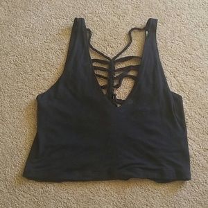 UO cut out crop top