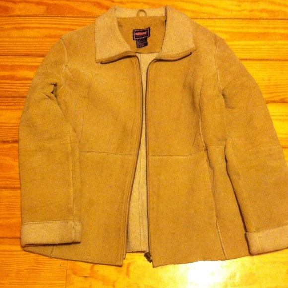 Bubblegum Suede Wool Lined Coat Med