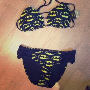 •NEVER WORN•  Batman bathing suit