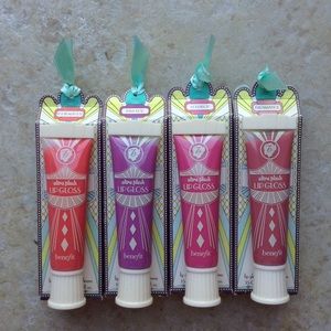 Benefit Ultra Plush Lip Gloss *4 pack*