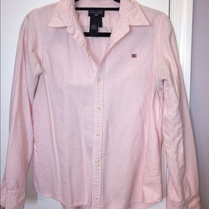 Ralph Lauren Button-down striped shirt.
