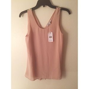 Marshalls sleeveless blouse w/ zippered back.