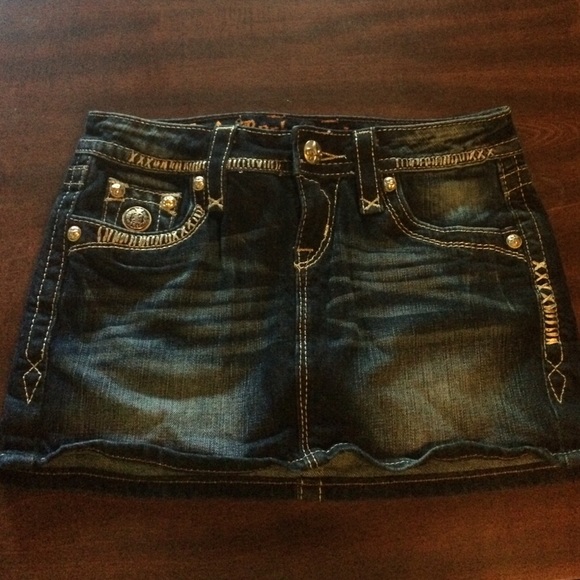Rock Revival Jean skirt