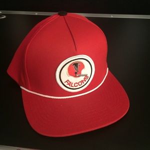 Falcons Mitchell & Ness SnapBack hat.