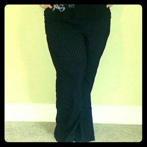 *NWOT* Lane Bryant pinstripe flared leg trouser