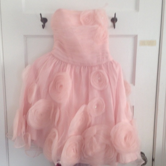 Betsy Johnson Pink Flowery Dress