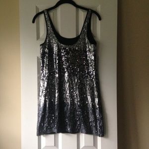 Express tank mini dress