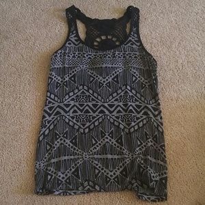 Aztec design tank top