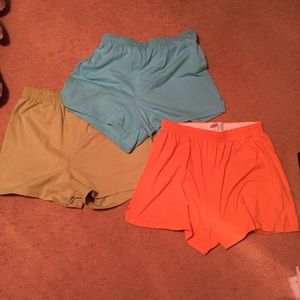 3 Soffe brand shorts