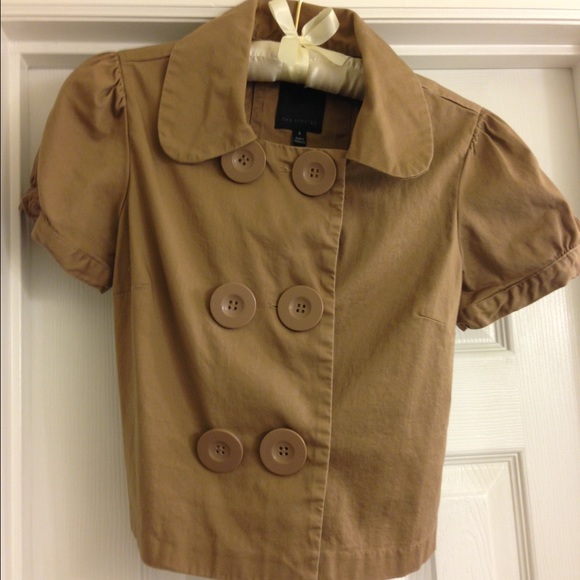 The limited S blazer jacket brown chestnut