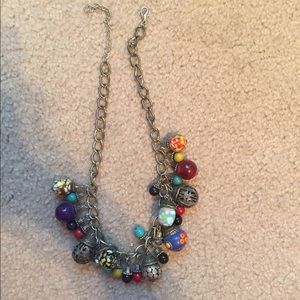 Colorful beaded necklace