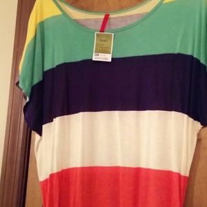 color block t-shirt