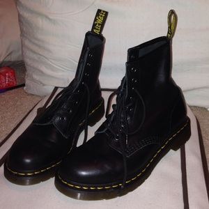 Original Black Matte Doc Marten Boots