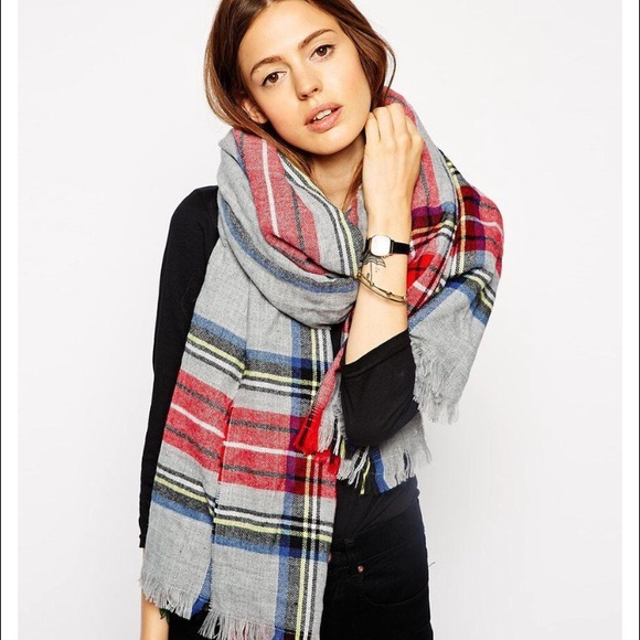 ASOS Accessories - Asos Plaid Blanket Scarf