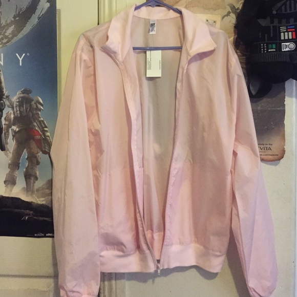 AMERICAN APPAREL NYLON TAFFETA WINDBREAKER