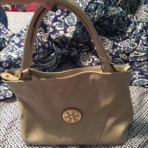 Beige handbag