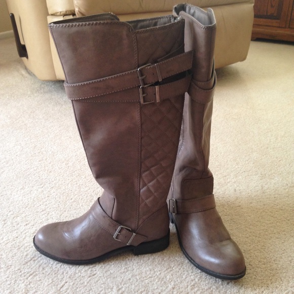 Madden Girl Riding Boots (Worn Once)