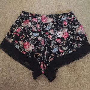 Floral shorts
