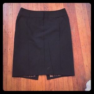 Express black pencil skirt