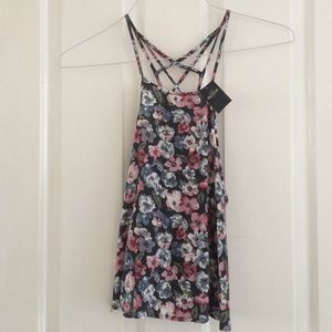 A floral tank top full length