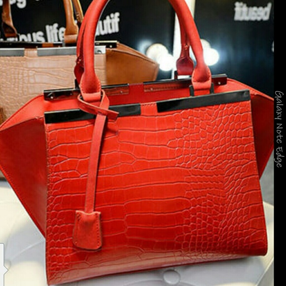Hot  red  sexy back bag