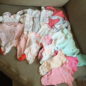 Newborn onesie bundle
