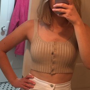 ✨knitted crop top✨