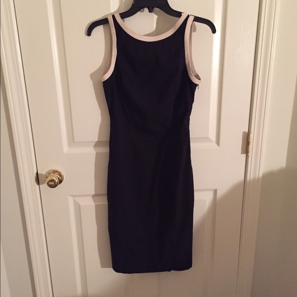 Express Dresses & Skirts - Black w ivory trim Express dress