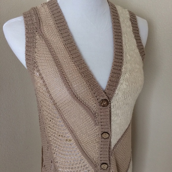 Anthropologie long knit vest or dress - Picture 4 of 5