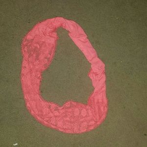 Pink Infinity Scarf