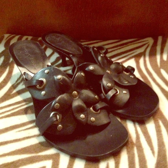 PENNY LOVES KENNY kitten heels leather size  8M