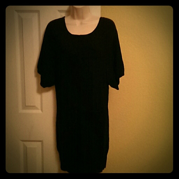 Black Michael Stars Sweater dress - Picture 1 of 4