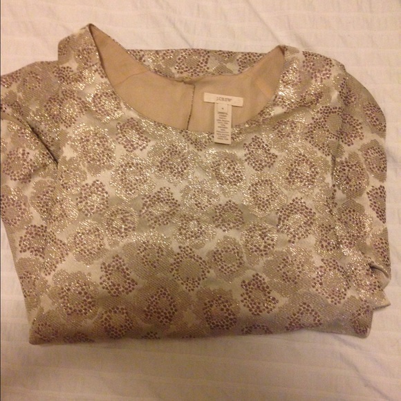 Cute J.Crew Gold Top