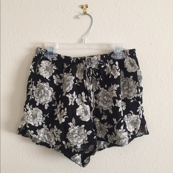 Brandy Melville Floral Shorts