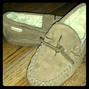 Tan Bearpaw Mocassins