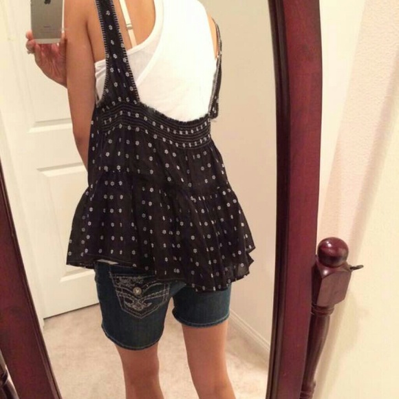 Big Sale!!! Free people black and white babydoll - Picture 3 of 3