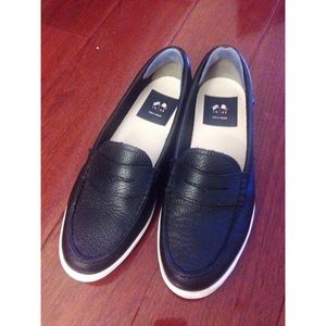 Cole Haan pinch weekender black loafer leather