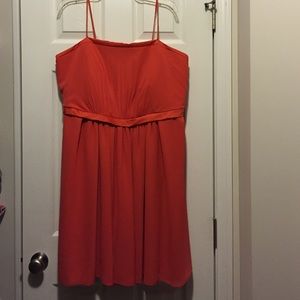 Dress-burnt Orange. Never worn