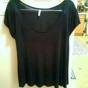 Free People Tops - SALE Free people navy breezy knot back tee Free People Tops - SALE Free people navy breezy knot back tee