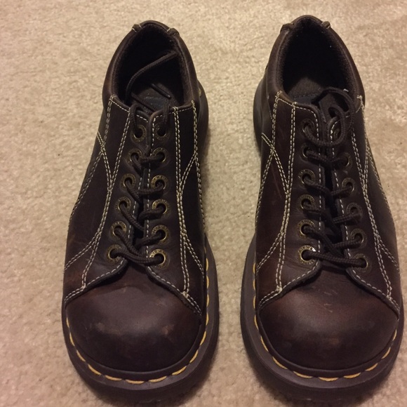 Doc Marten's brown leather